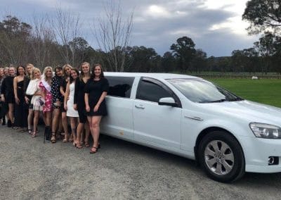 White Limo by Limousine King