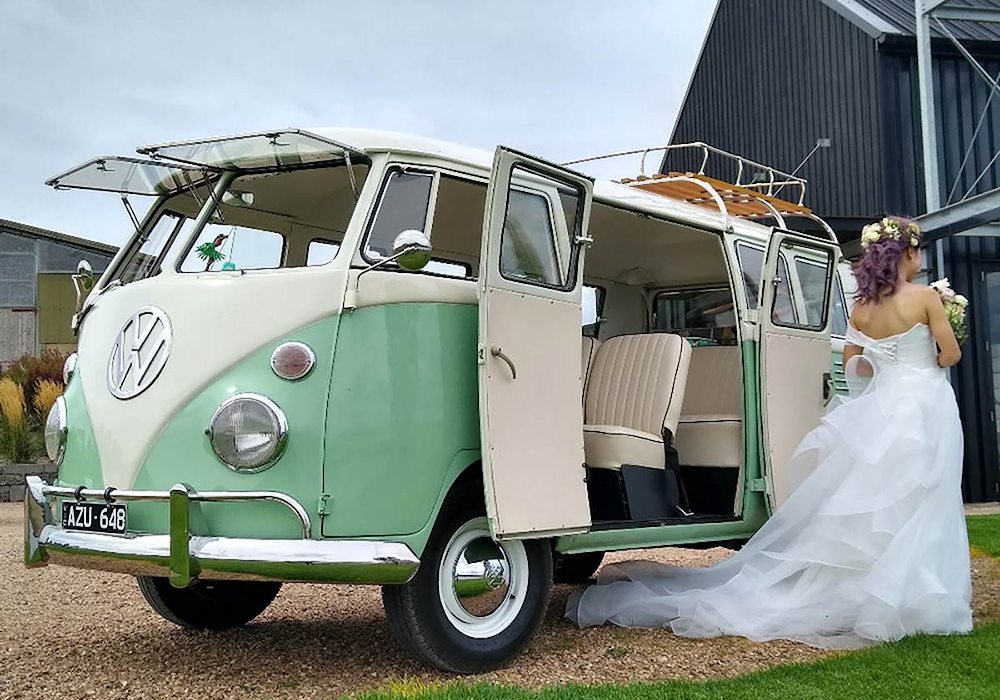 Melbourne Vintage Kombi Hire Weddings 4