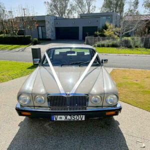 The Classic Drive Co - Cream Jaguar XJ6
